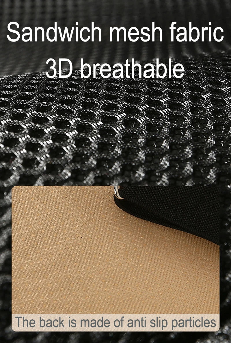 Car Summer Cool 3D Spacer Air Seat Cushion 16 Fans 12V/24V