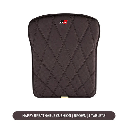 Car Genuine Leather Front Anti-slip Seat Cushion