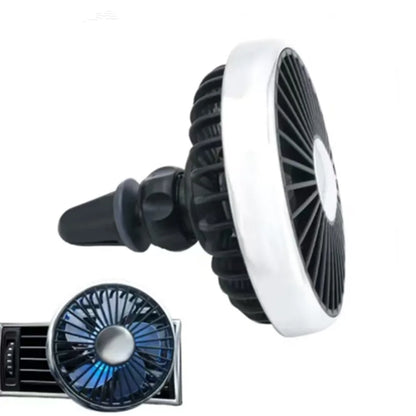 Car Portable Mini Fan Vent Clip Fan Air Conditioner