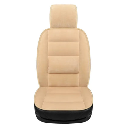 Car Plush Solid Waist Wear-resistant Winter Warm Comfort General Seat Cushion
