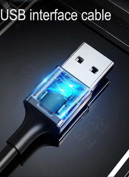 Car USB Ventilated Cooling 6 Fans Gel Seat Cushion Pad