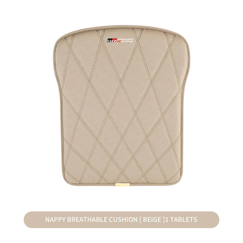 Car Genuine Leather Front Anti-slip Seat Cushion