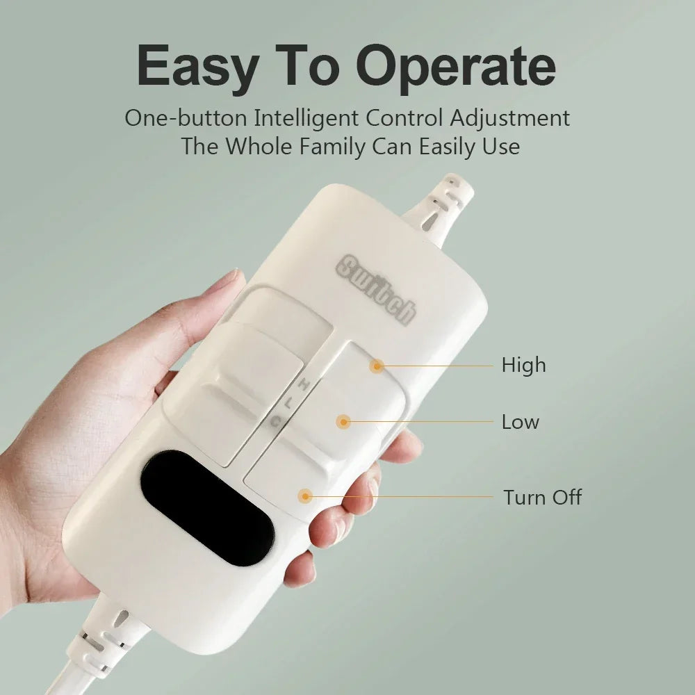 110V / 220V Electric Blanket Smart Control Heated Blanket Thicker Winter Carpet Mat