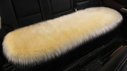 Artificial Wool Car Seat Cushion Winter Plush Auto Seat Cloak Universal Warm Car Seat Cover