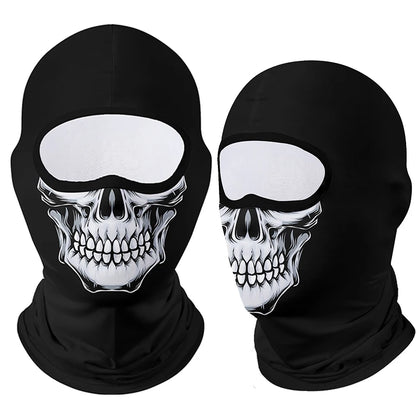 Motorcycle Face Mask Clown Ghost Skull Breathable Windproof UV Sun Dust Protective Mask