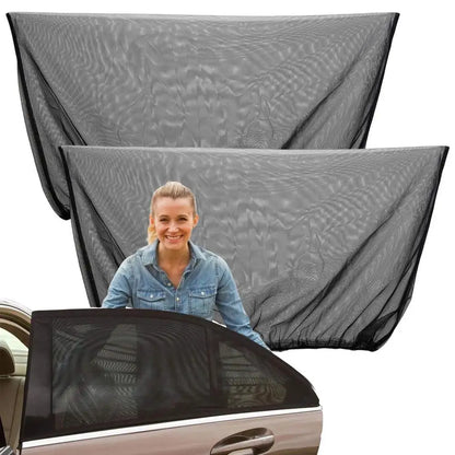Car SUV Sunshade Curtains Side Window Shades Curtains Protection