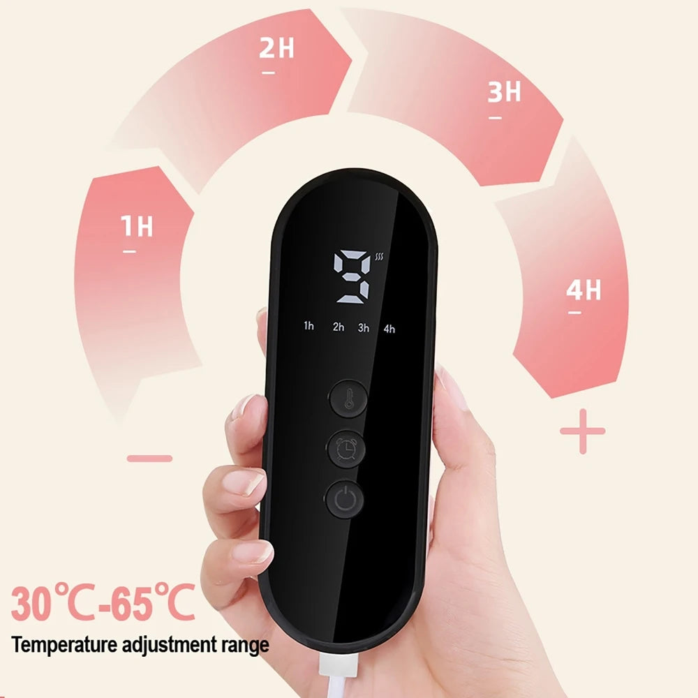 Electric Blanket 9-level Adjustment Warming Mattress 4-Speed Timing Automatic Heating Pad
