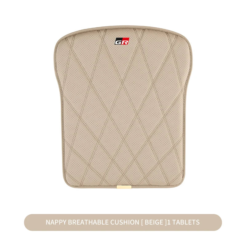 Car Genuine Leather Front Anti-slip Seat Cushion