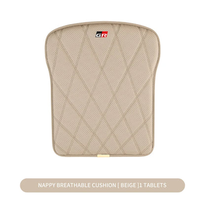 Car Genuine Leather Front Anti-slip Seat Cushion