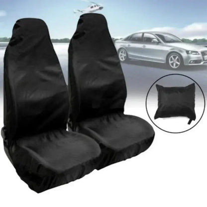 2PCS Car Front Seat Protector Cover Universal Waterproof Auto Seat Covers