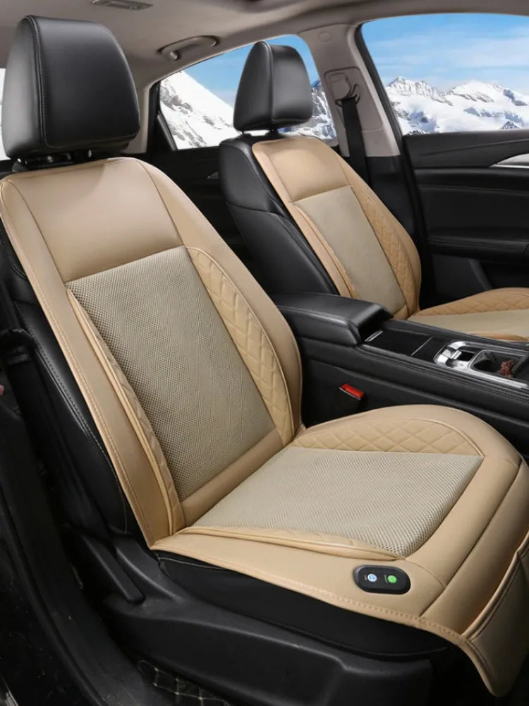 Car 12V/24V Universal Ventilated Seat Cooling 12 Fans Cushion