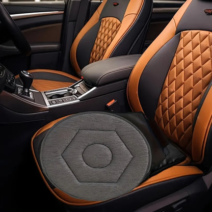 Car Non-Slip Polyester Fiber 360° Rotating Seat Cushion