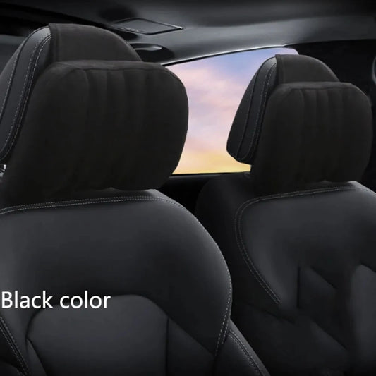 Car Neck Headrest Pillow Ultra Soft Adjustable Memory Foam Support