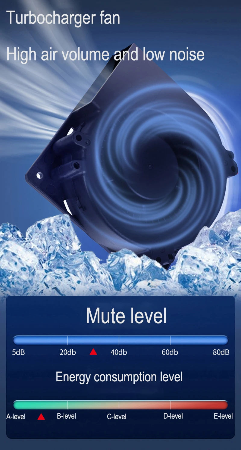 Car USB Ventilated Cooling 6 Fans Gel Seat Cushion Pad