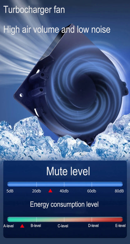 Car USB Ventilated Cooling 6 Fans Gel Seat Cushion Pad