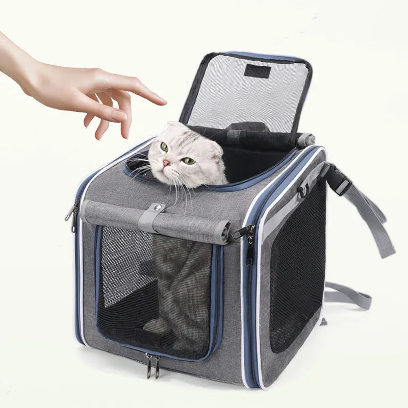 Bicycle Carrying Cat Dog Pet Bag Portable Backpack Organizer