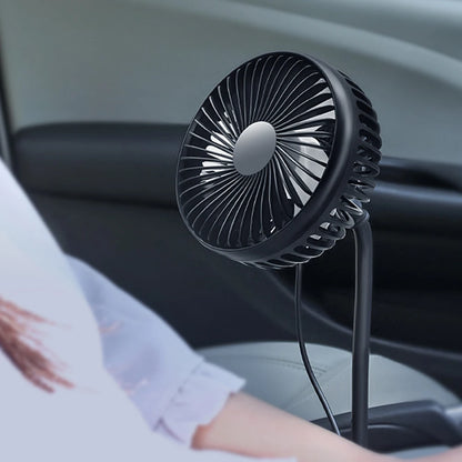 Car USB 3 Speed Powerful Quiet Rotatable Cooler Fan
