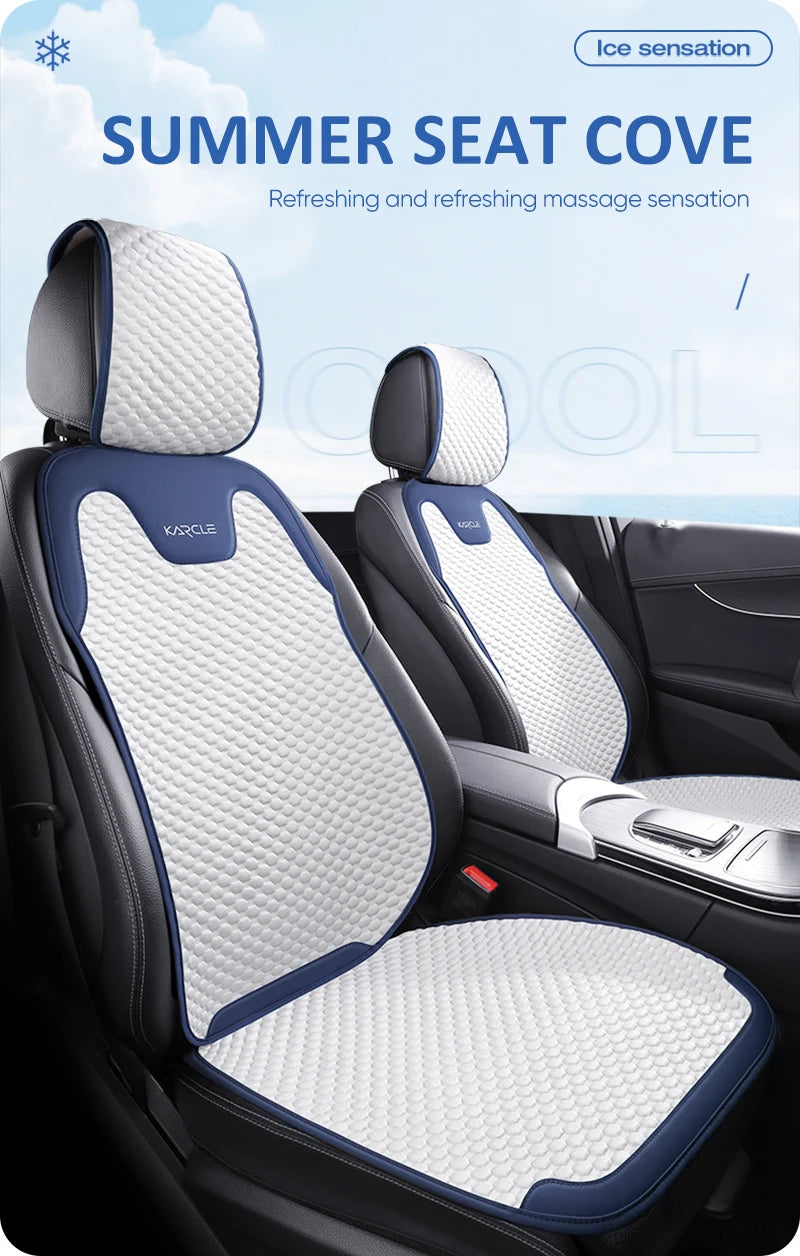 Car Universal Ice Silk Summer Breathable Seat Cushion