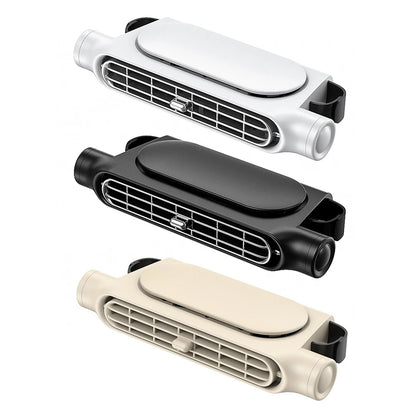 Car Seat Fan 3 Speeds Adjustable Headrest Cooling Air Fan