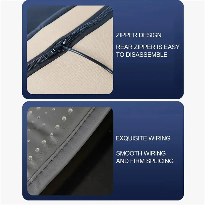 Lightweightseat Cushion With Fan USB Fan Sitting Pad 3 Speeds Adjustable Cushion For Travel Home