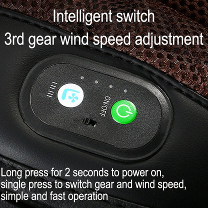 16Fans 12V 24V 3D Spacer Car Summer Cool Air Seat Cushion