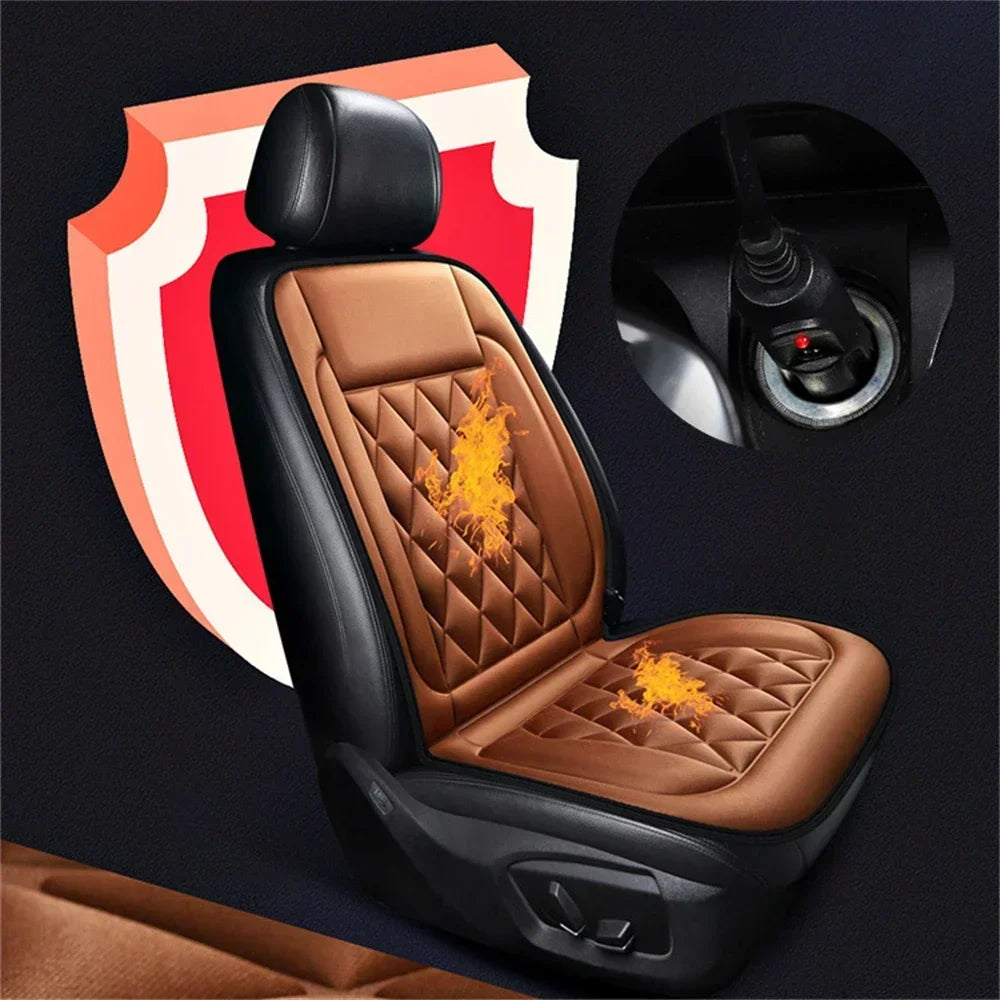 Car Winter Seat Heating 12V Thermal Winter Cushion 2PCS