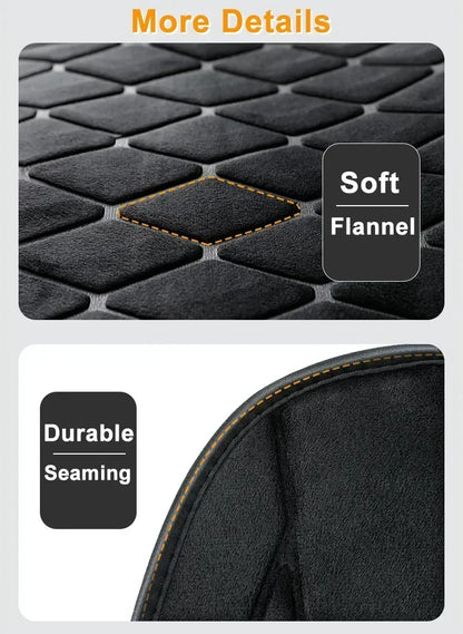 Car 12V/24V Quick Heating Flannel Warm Winter Cushion