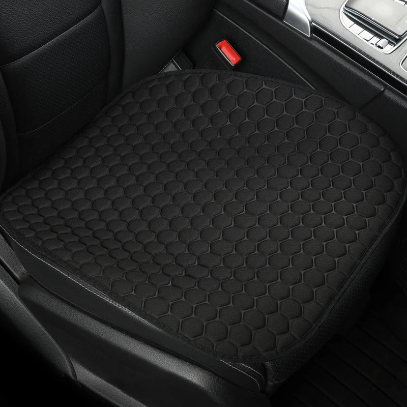 Car Summer Breathable Linen 3D Ice Silk Cushion 3 Pcs