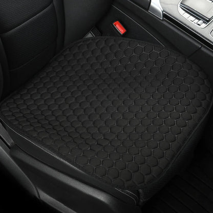 Car Summer Breathable Linen 3D Ice Silk Cushion 3 Pcs