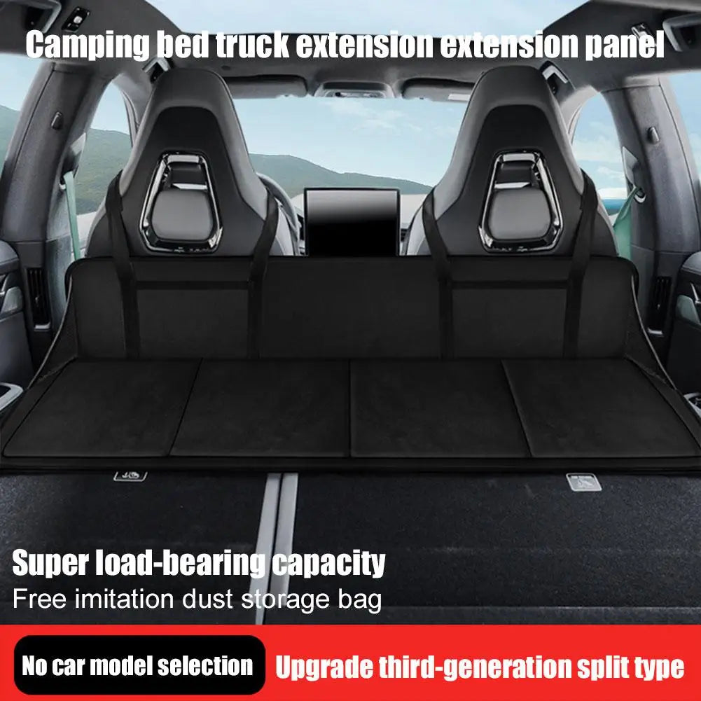 Bed Car Hood Protection SUV Car In Car Rear Seat Sleeping Mat Folding Extension Board
