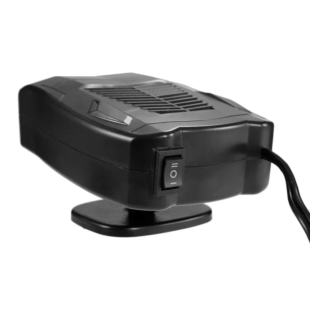 Car Electric Heater Winter Defroster Heating Fan with 2USB Ports