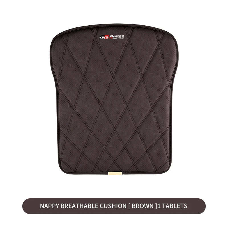 Car Genuine Leather Front Anti-slip Seat Cushion