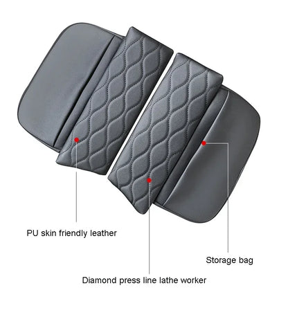 Car Center Console Armrest Box Cover Pad Organizer For Mercedes Benz