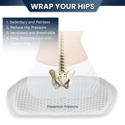 Car Office Comfort Gel Soft Pressure Relief Seat Cushion