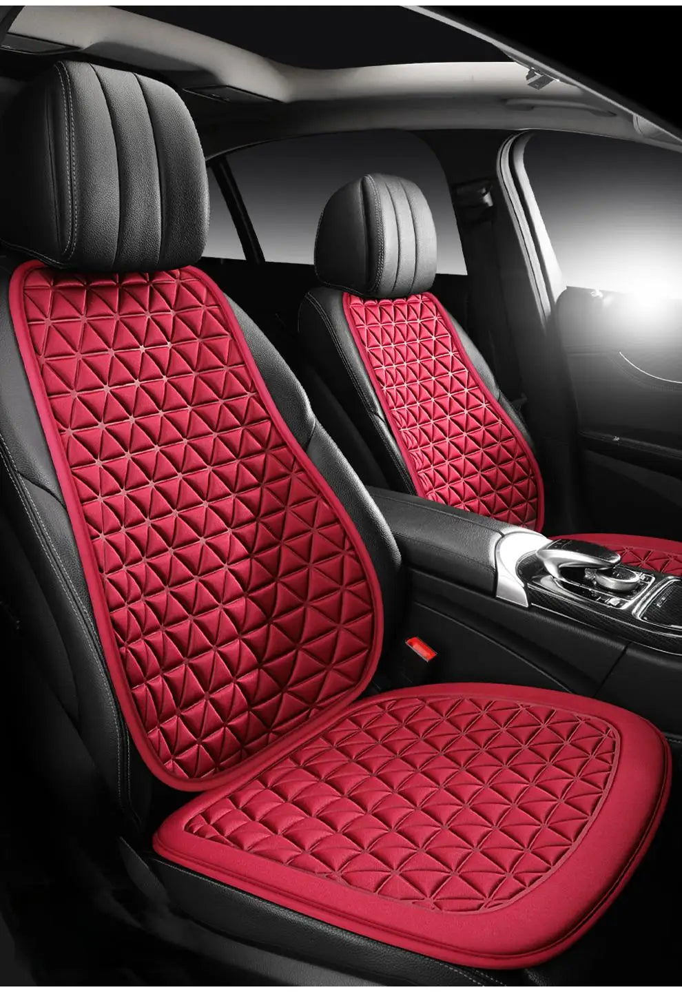 Car Breathable Fabric 3D Triangular Convex Hip Massage Cushion