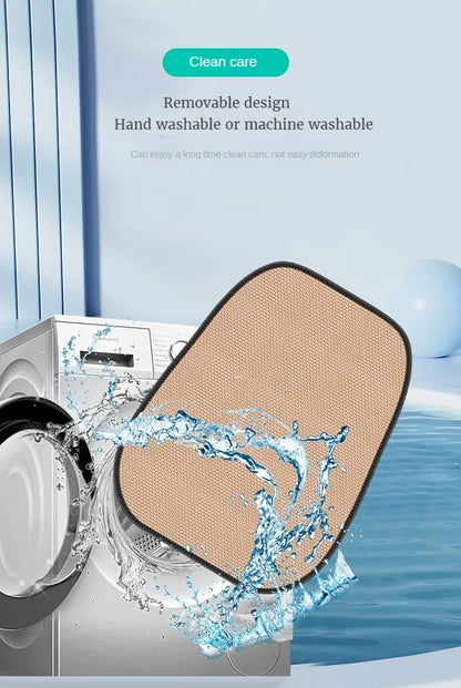 Car Summer Cool Breathable Fabric Front Rear Seat Cushion