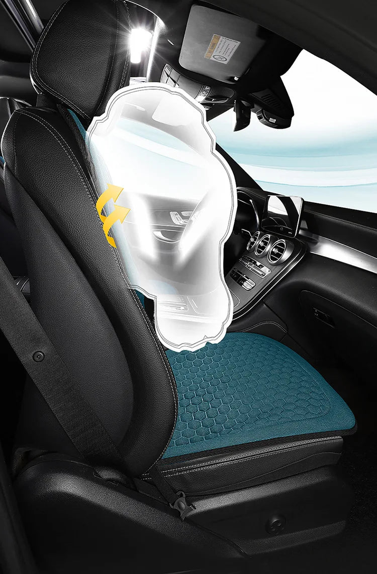 Car Breathable Fabric Universal Seat  Semi-enclosed Cushion
