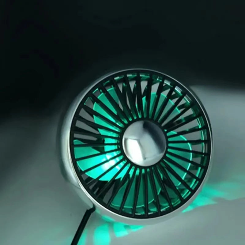 Car Portable Mini Fan Vent Clip Fan Air Conditioner