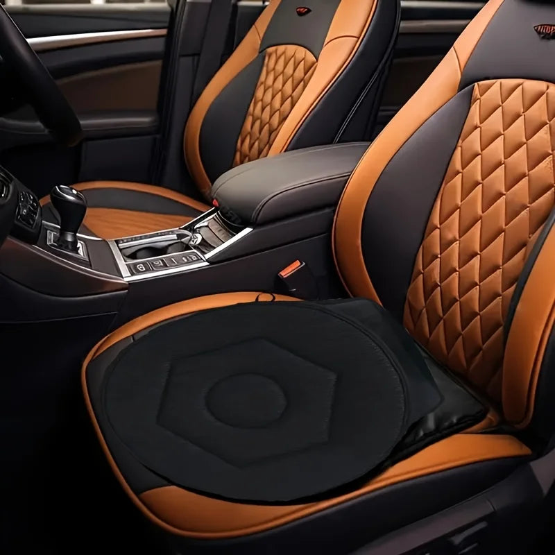 Car Non-Slip Polyester Fiber 360° Rotating Seat Cushion