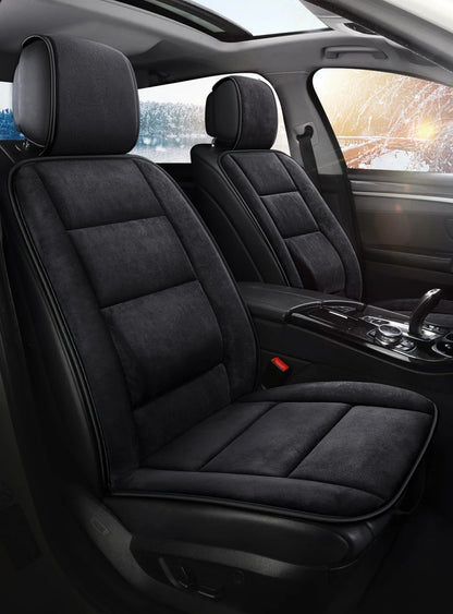 Car Plush Solid Waist Wear-resistant Winter Warm Comfort General Seat Cushion
