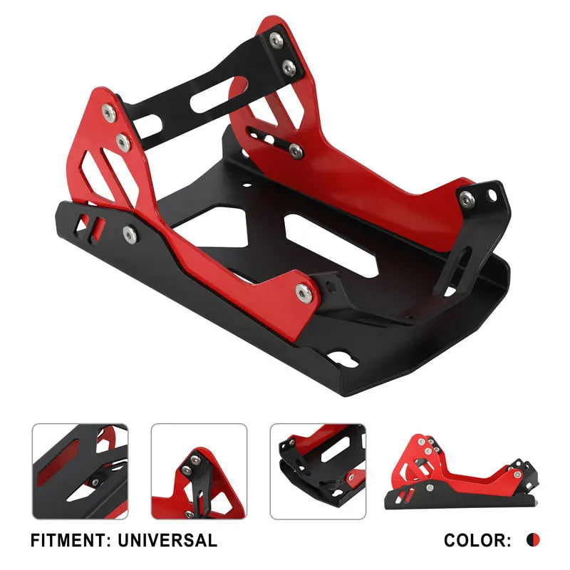 Motorcycle Heavy-duty Steel  Front Wheel Stand Wheel Chock Upright Locks