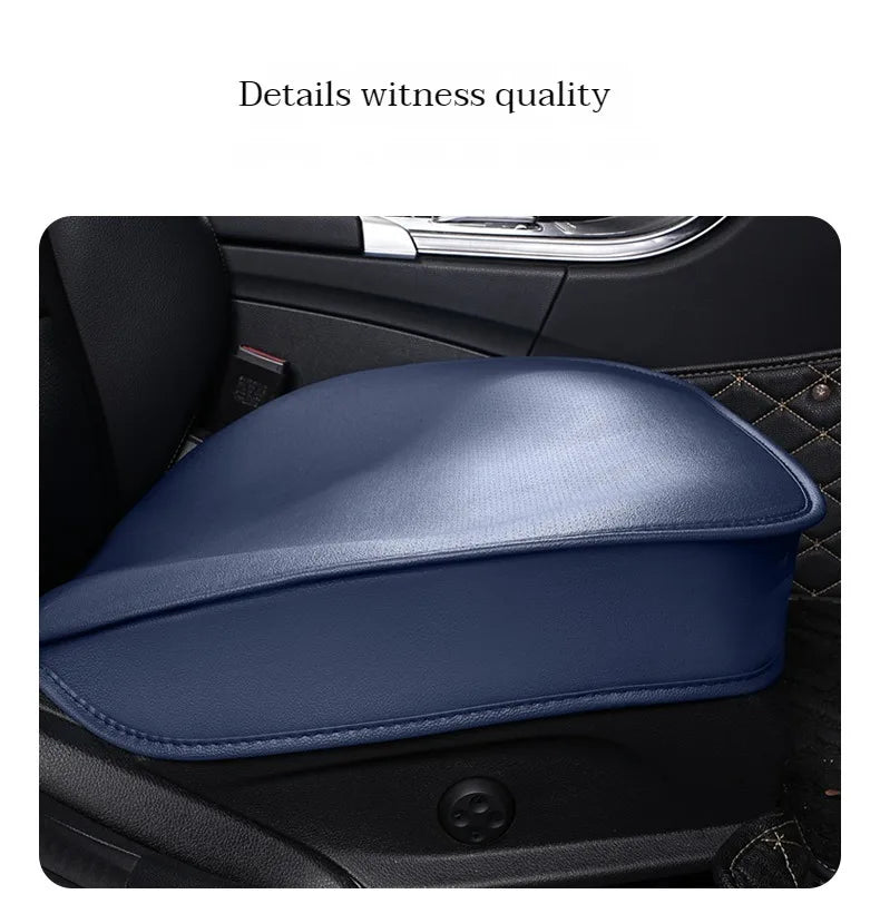 Car Perforated Leather  Front Bottom Anti-Slip Universal Seat Cushion