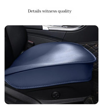 Car Perforated Leather  Front Bottom Anti-Slip Universal Seat Cushion