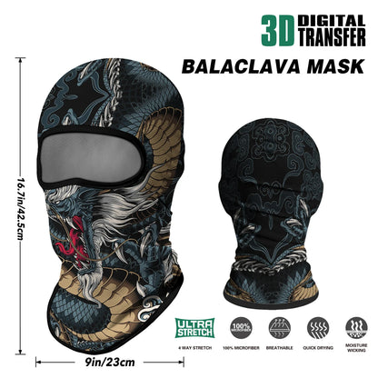 Motorcycle Full Face Sun Protection Lining Summer Breathable Skull Halloween Masks