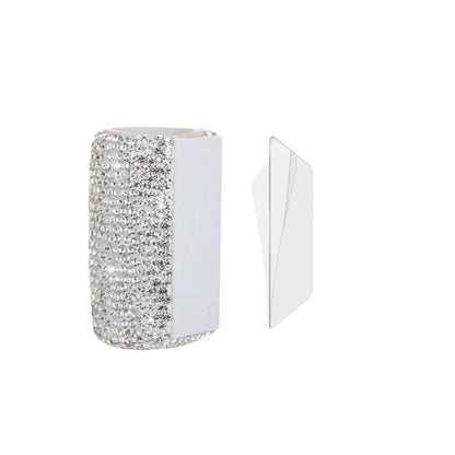 Car Lip Balm Holder Fashion Bling  Insulating Crystal Rhinestone Organizer