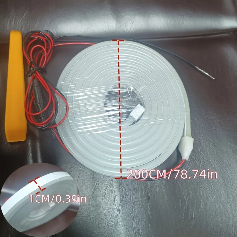 Car Trunk Universal  LED Silicone Light Strip 2M