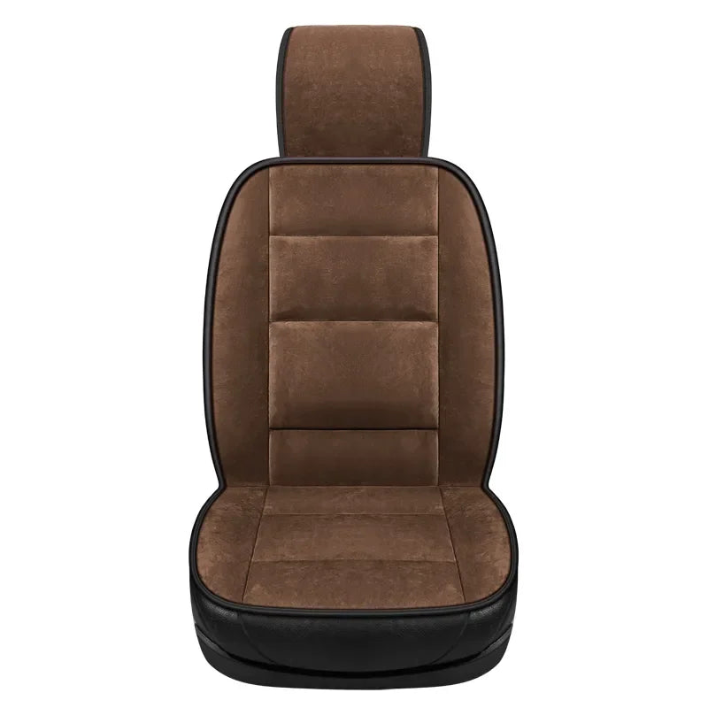 Car Plush Solid Waist Wear-resistant Winter Warm Comfort General Seat Cushion