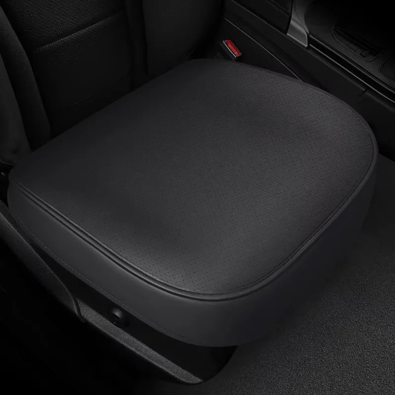 Car Perforated Leather  Front Bottom Anti-Slip Universal Seat Cushion