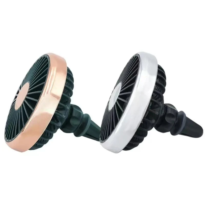 Car Portable Mini Fan Vent Clip Fan Air Conditioner
