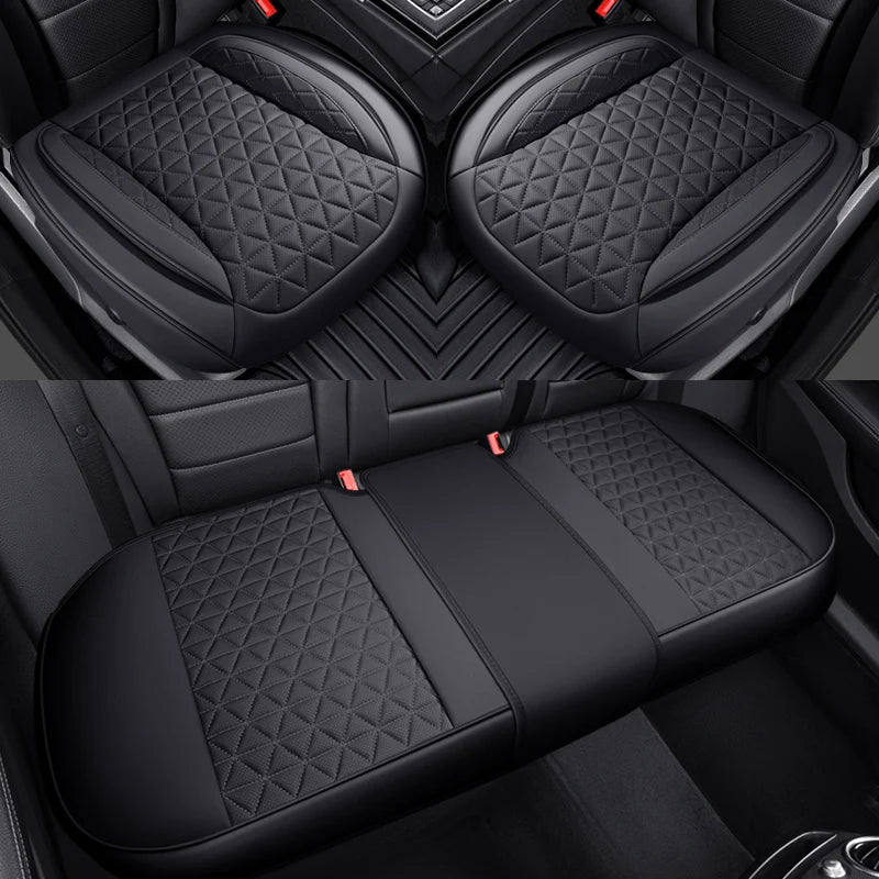 Car Leather Universal Seat Four Seasons Protector Cushion